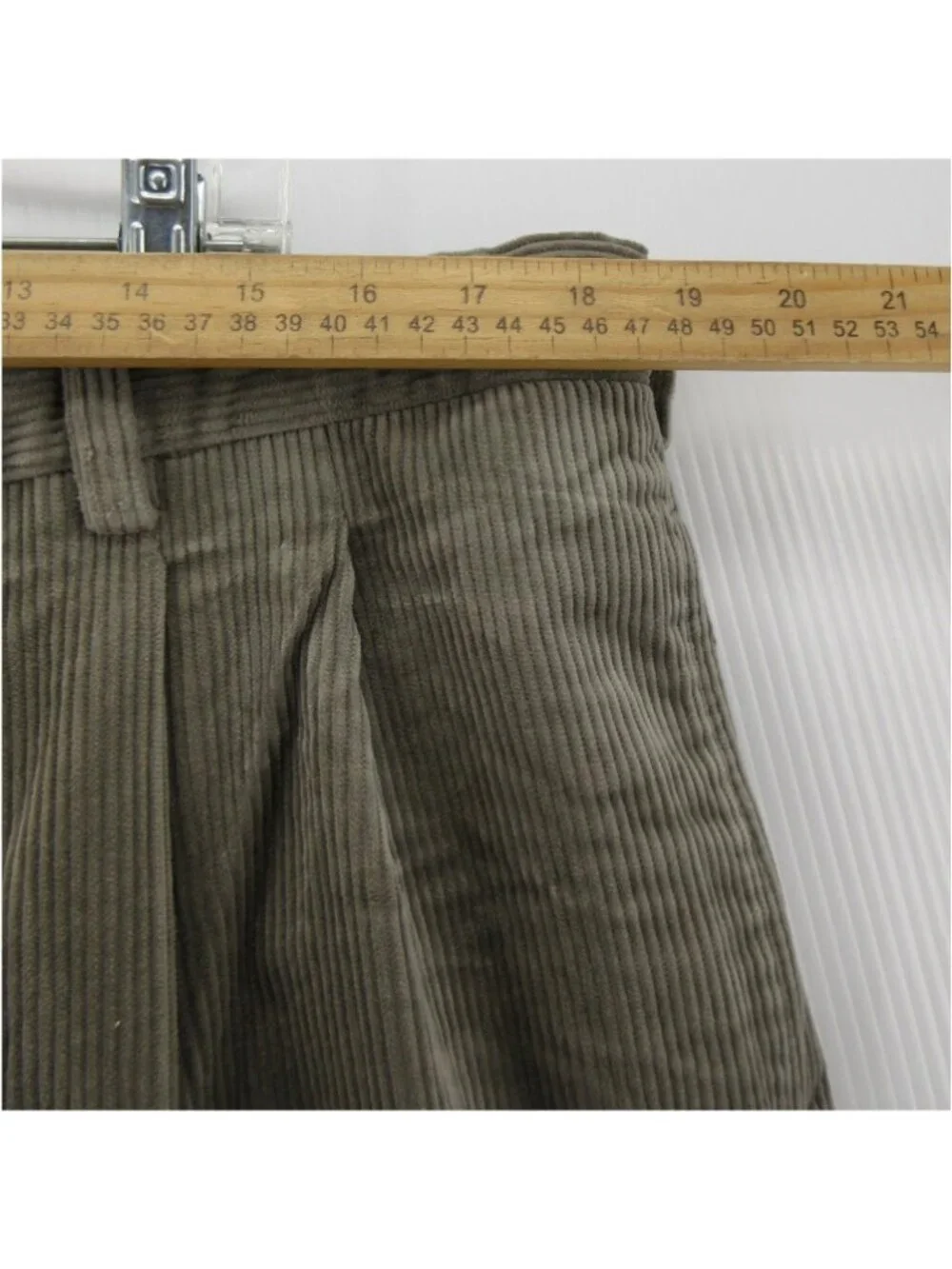 VTG Banana Republic Pants 40 L Smithfield Corduroy Relaxed Pleated NEW